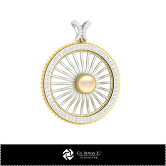 Jewelry-Pendant 3D CAD  Jewelry 3D CAD, Pendants 3D CAD , 3D Diamond Pendants, 3D Pearl Pendants