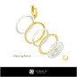 Bijoux-Boucles d'oreilles 3D CAO