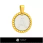 3D Pendant With Letter A 3D Pendant With Letter A