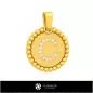 3D Pendant With Letter C 3D Pendant With Letter C