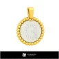 3D Pendant With Letter G