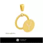 Pendentif 3D avec lettre Y Pendentif 3D avec lettre Y