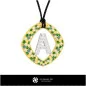 Pendentif 3D avec lettre A