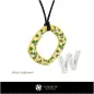 Pendentif 3D CAO avec la lettre W
