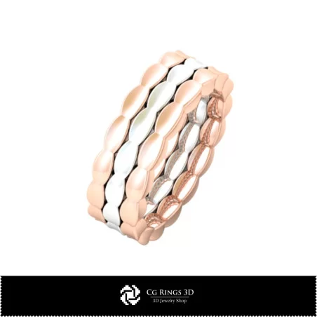 Anillo de boda - Joyería CAD 3D