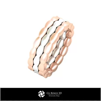 Anillos de boda CAD 3D, Joyería CAD 3D, Anillos CAD 3D, Alianzas de boda CAD 3D, Anillos eternity CAD 3D