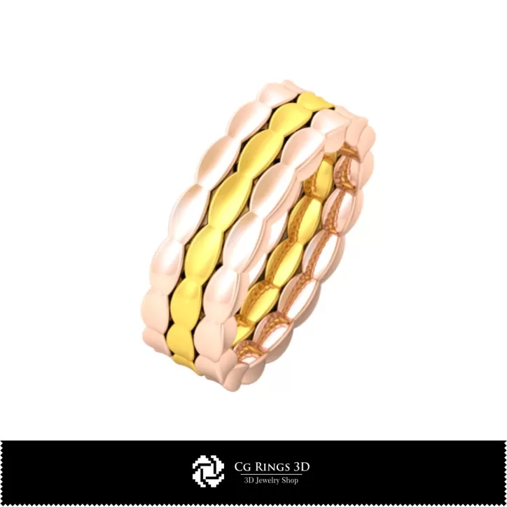 Anello nuziale - Gioielleria 3D CAD