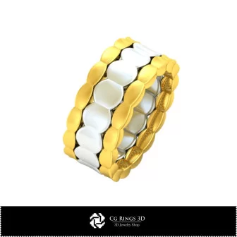 3D-CAD Ehering Zuhause, Schmuck 3D-CAD, Ringe 3D-CAD, Trauringe 3D, Eternity-Ringe 3D
