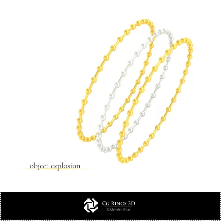 Bracelet - Jewelry 3D CAD Bracelet - Jewelry 3D CAD