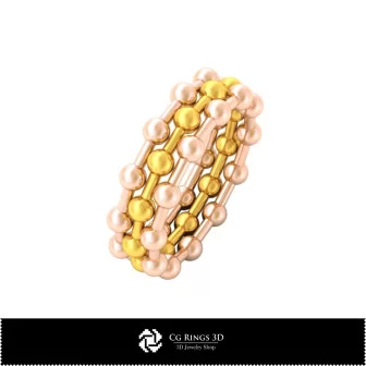 3D CAD Eternity Band Ring Home, Jewelry 3D CAD, Rings 3D CAD , Eternity Bands 3D