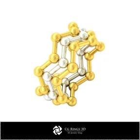 Anello Eternity Band in CAD 3D Home, Gioielleria CAD 3D, Anelli CAD 3D, Eternity Bands CAD 3D