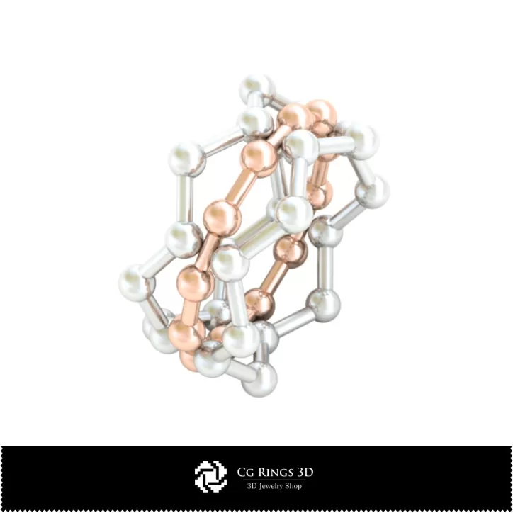Anello Eternity Band - Gioielli 3D CAD