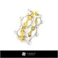 Anello Eternity Band - Gioielli 3D CAD