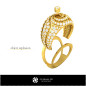 Gemstone Ring - Jewelry 3D CAD