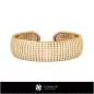 Bracelet with Diamonds - Jewelry 3D CAD