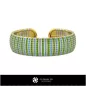 Pulsera con diamantes - Joyería 3D CAD Pulsera con diamantes - Joyería 3D CAD