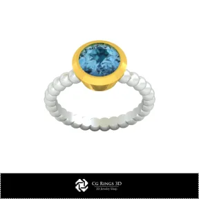Ball Ring - Jewelry 3D CAD