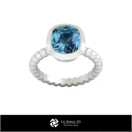 Kugelring - Schmuck 3D-CAD