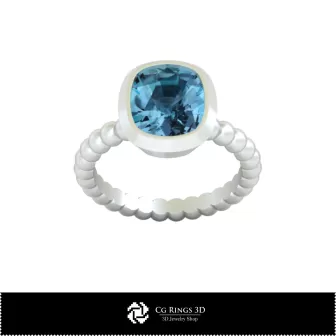 Anillo de hogar en CAD 3D, Joyería CAD 3D, Anillos CAD 3D, Anillos de diamante CAD 3D