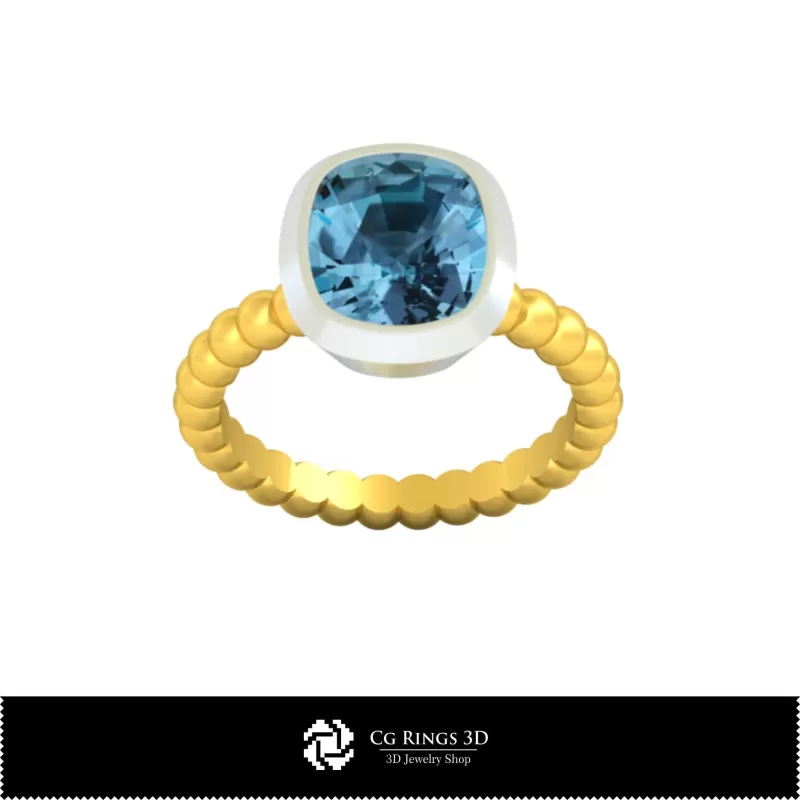 球形戒指 - 首饰 3D CAD 球形戒指 - 首饰 3D CAD