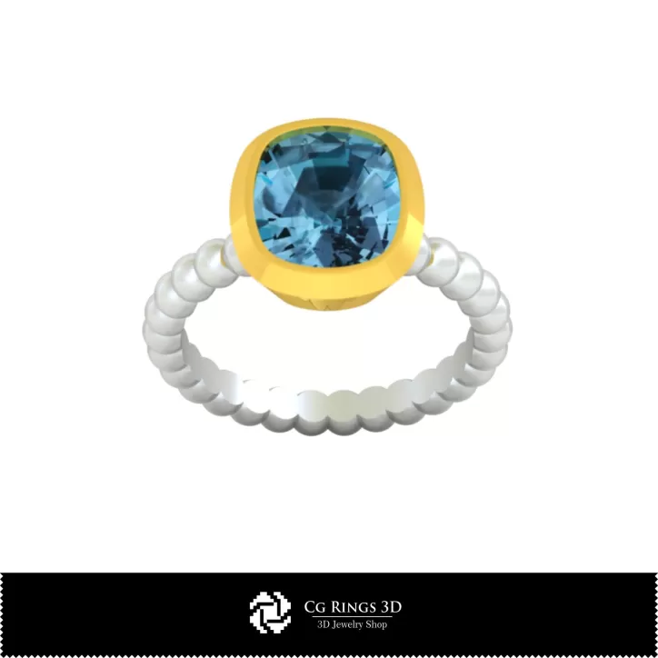 Anillo Bola - Joyería CAD 3D