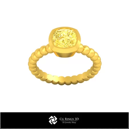 Ball Ring - Jewelry 3D CAD