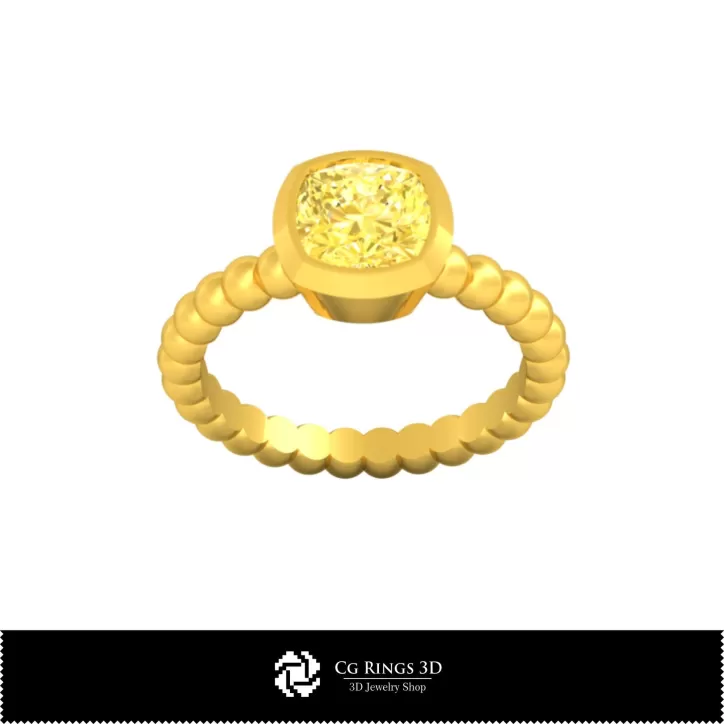 Kugelring - Schmuck 3D-CAD