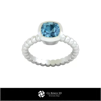 3D-CAD-Kugelring Zuhause, Schmuck 3D-CAD, Ringe 3D-CAD, Diamantringe 3D