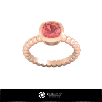 3D-CAD-Kugelring Zuhause, Schmuck 3D-CAD, Ringe 3D-CAD, Diamantringe 3D