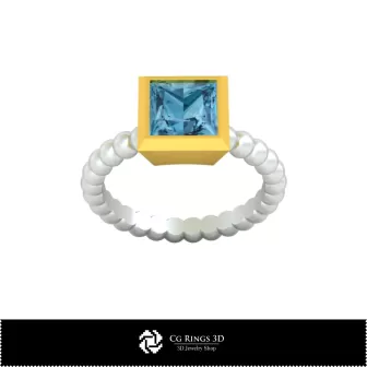 Ball-Ring-Schmuck 3D-CAD Heim, Schmuck 3D-CAD, Ringe 3D-CAD, Diamantringe 3D