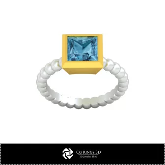 Ball-Ring-Schmuck 3D-CAD Heim, Schmuck 3D-CAD, Ringe 3D-CAD, Diamantringe 3D