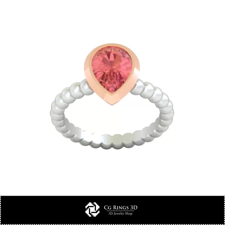Anello a Sfera - Gioielleria 3D CAD