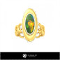 Ring With Opal - Jewelry 3D CAD