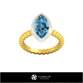 3D-CAD Kugelring Zuhause, Schmuck 3D-CAD, Ringe 3D-CAD, Diamantringe 3D