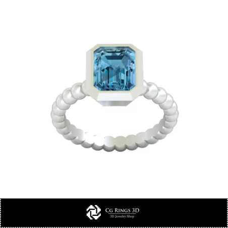 Ball-Ring - Schmuck 3D-CAD