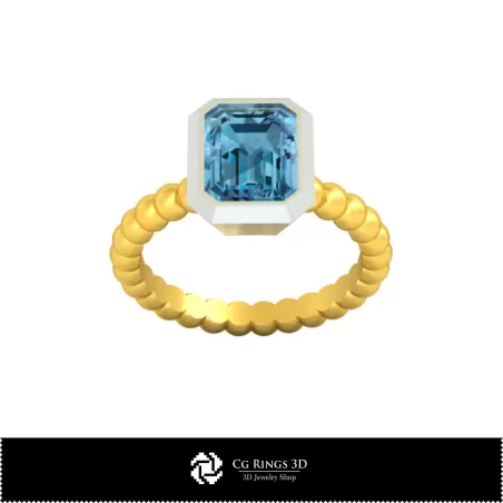 3D-CAD Kugelring Zuhause, Schmuck 3D-CAD, Ringe 3D-CAD, Diamantringe 3D