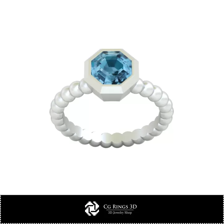 Anello a Sfera - Gioielleria CAD 3D Anello a Sfera - Gioielleria CAD 3D