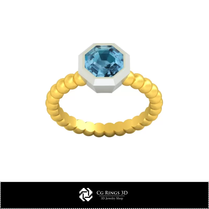 Kugelring - Schmuck 3D-CAD