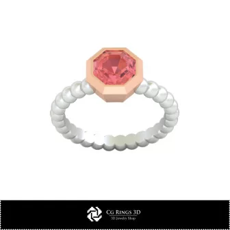 3D-CAD Kugelring Zuhause, Schmuck 3D-CAD, Ringe 3D-CAD, Diamantringe 3D