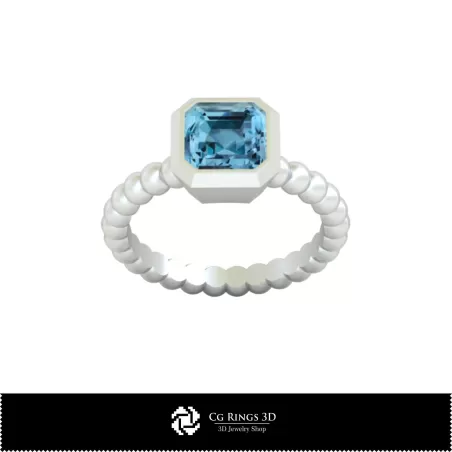 Kugelring - Schmuck 3D-CAD