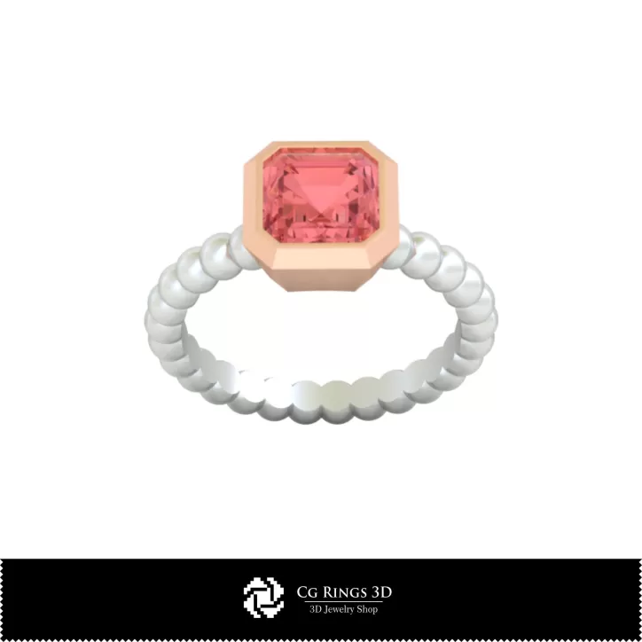 Kugelring - Schmuck 3D-CAD