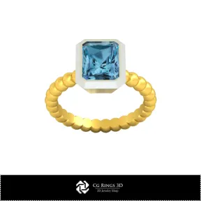 3D-CAD Ball-Ring Home, Schmuck 3D-CAD, Ringe 3D-CAD, Diamantringe 3D