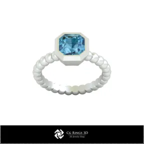 Kugelring - Schmuck 3D-CAD