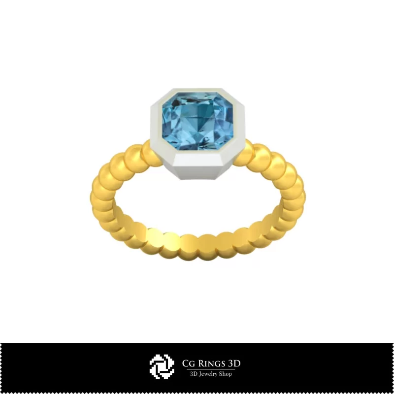 Kugelring - Schmuck 3D-CAD