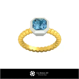 Anello sfera 3D CAD Casa, Gioielleria 3D CAD, Anelli 3D CAD, Anelli con diamante 3D