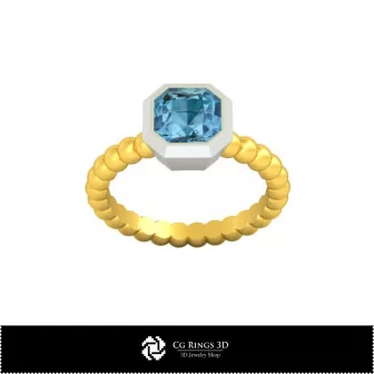 3D-CAD-Kugelring Zuhause, Schmuck 3D-CAD, Ringe 3D-CAD, Diamantringe 3D