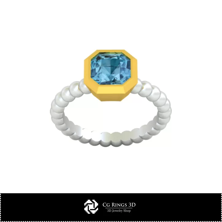 Kugelring - Schmuck 3D-CAD