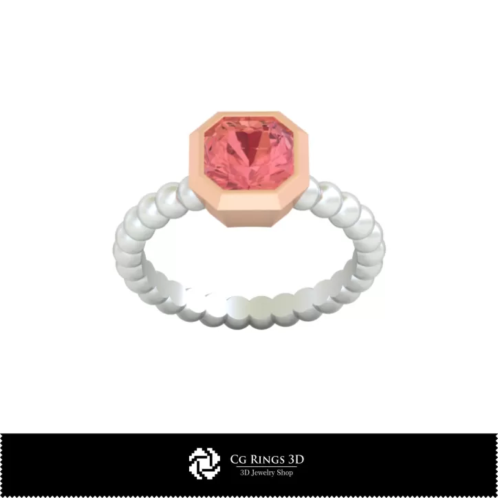 Kugelring - Schmuck 3D-CAD