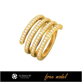 3D Gemstone Rings - Free 3D Model Home, Precious Gemstone Rings 3D, Jewelry 3D CAD, Free 3D Jewelry, Rings 3D CAD , Diamond Rin