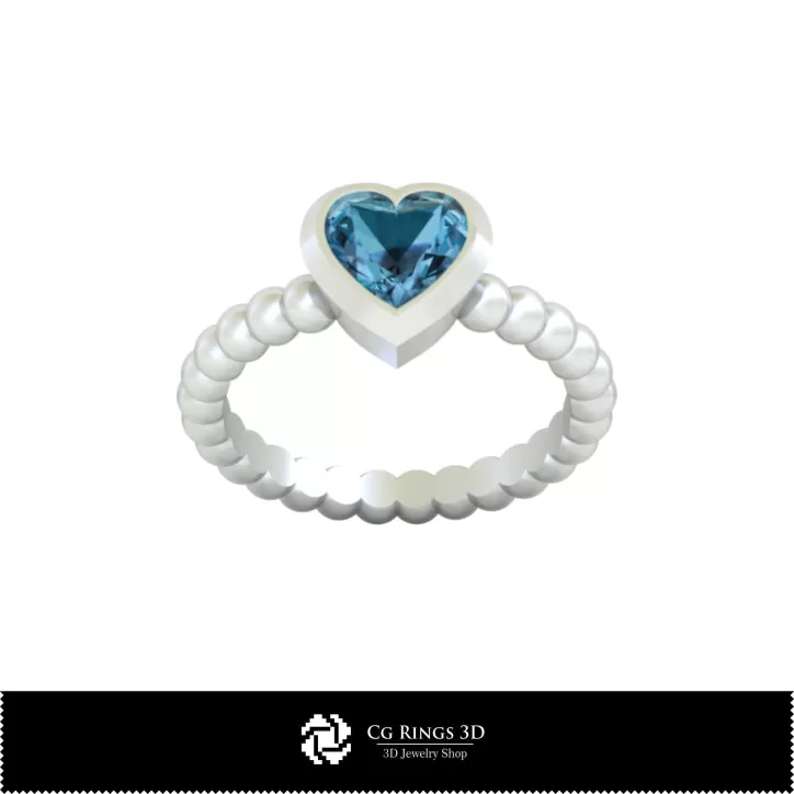 Kugelring - Schmuck 3D-CAD